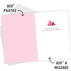 Enjoy All the Moments Birthday Photo Card