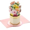 Enjoy Every Beautiful Moment Flower Vase 3D Pop-Up Card