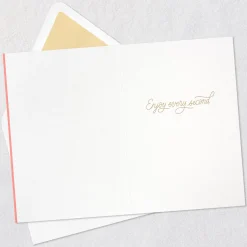 Enjoy Every Second Birthday Card