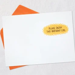 Enjoy This Birthday Cod Funny Birthday Card