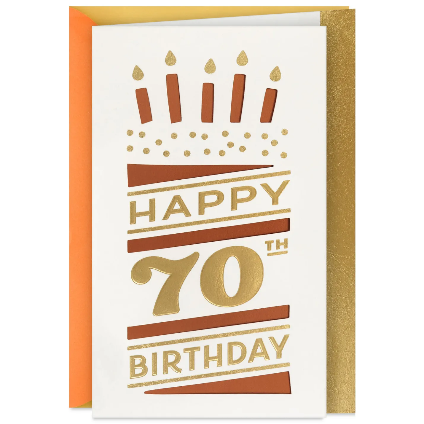 Enjoy All the Good Things 70th Birthday Card