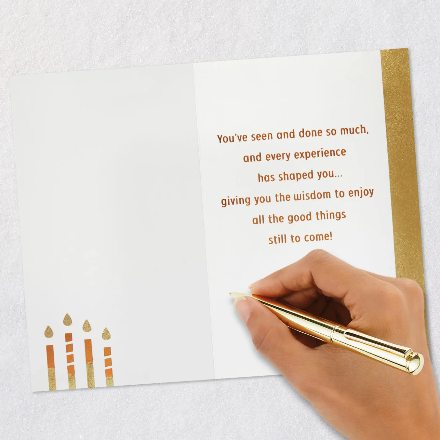 Enjoy All the Good Things 70th Birthday Card