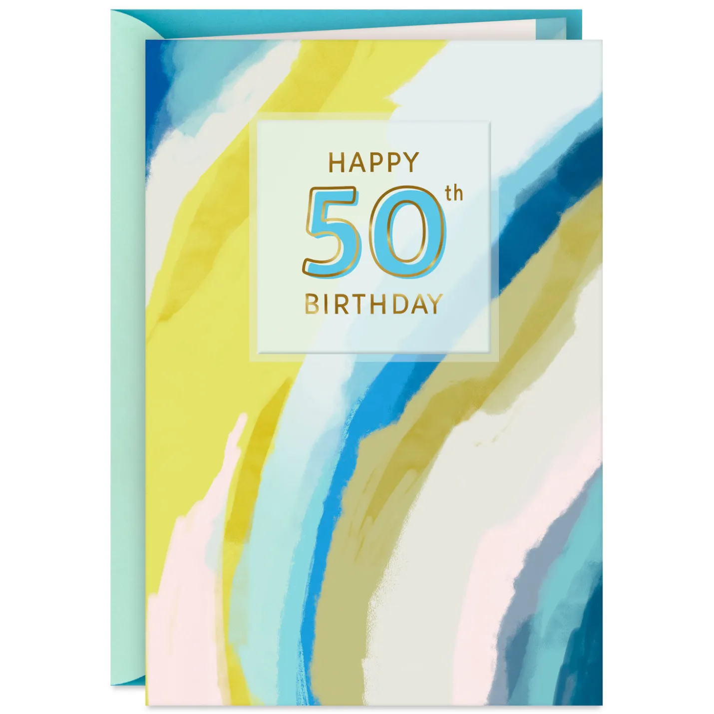 Enjoy Every Second 50th Birthday Card