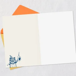 Enthusiasm Not Rabies Funny Blank Birthday Card