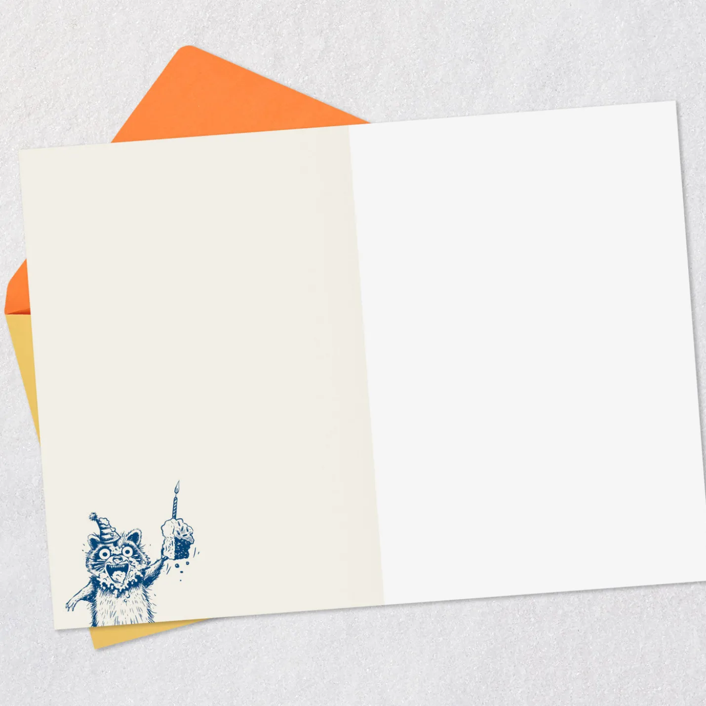 Enthusiasm Not Rabies Funny Blank Birthday Card