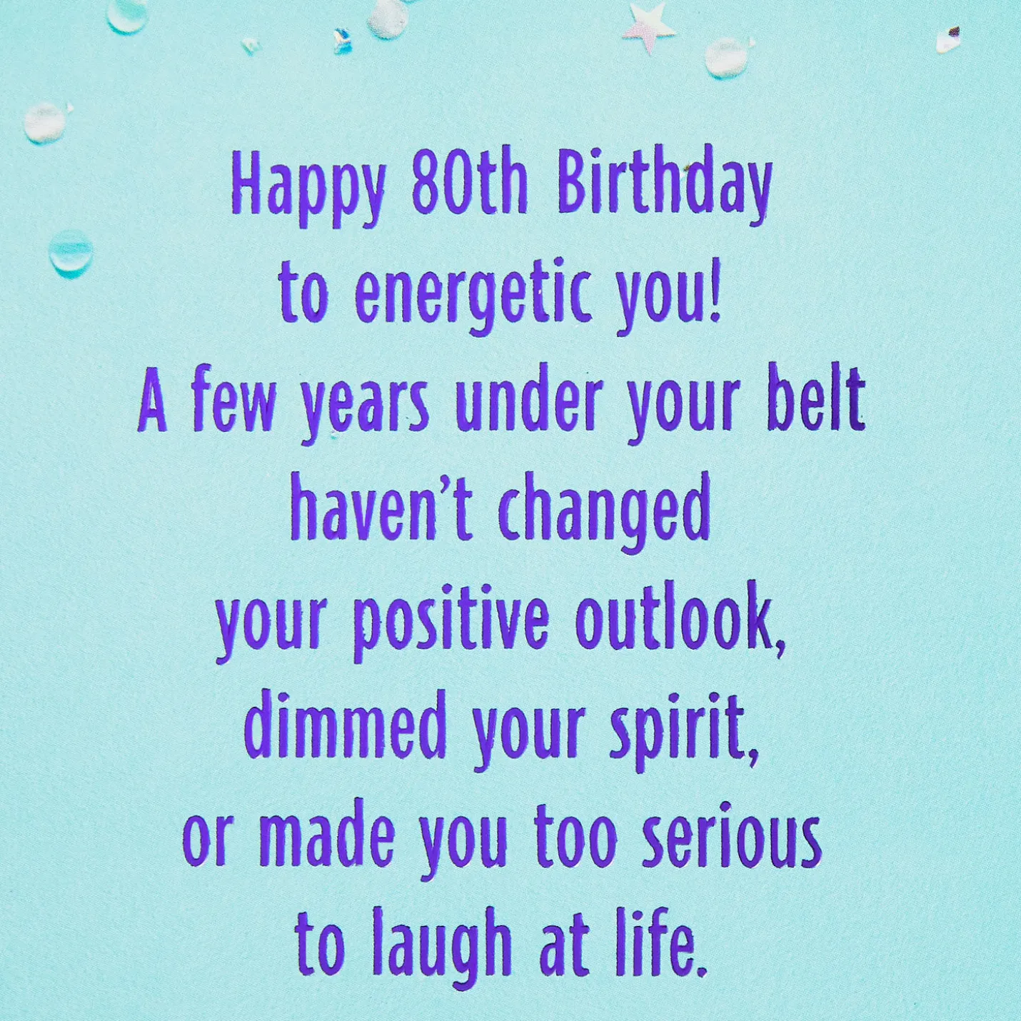 Epic You 80th Birthday Card