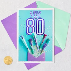 Epic You 80th Birthday Card
