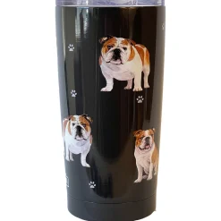E&S Pets Bulldog Stainless Steel Tumbler, 20 oz.