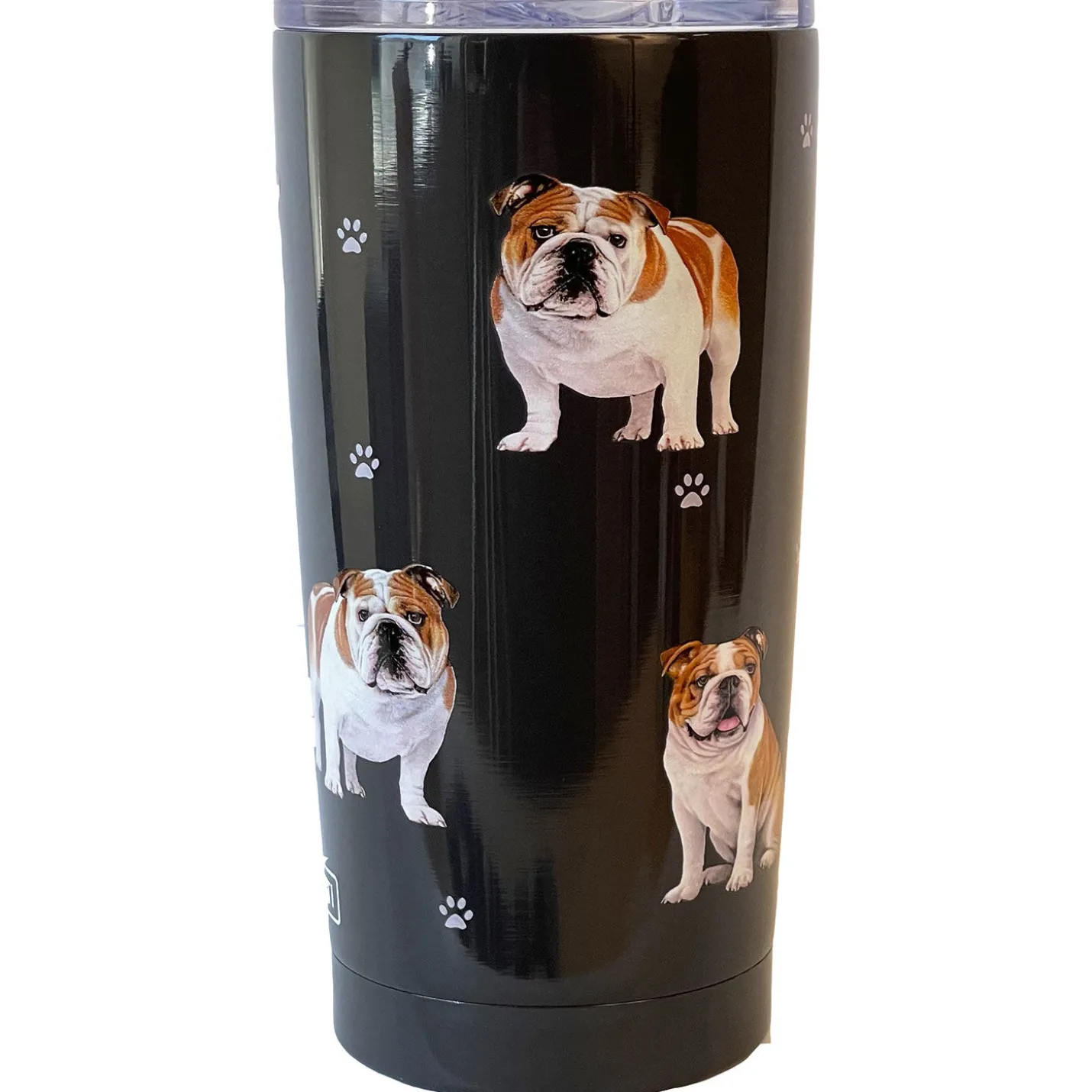 E&S Pets Bulldog Stainless Steel Tumbler, 20 oz.