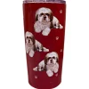 E&S Pets Shih Tzu Stainless Steel Tumbler, 20 oz.