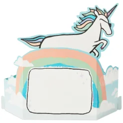 Even Unicorns Believe in You Funny Pop-Up Card