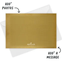 Evergreen Wishes Flat Holiday Photo Card
