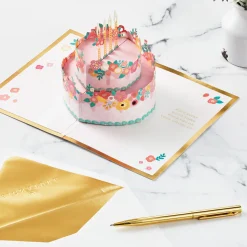 Every Good Thing Floral Cake 3D Pop-Up Birthday Card