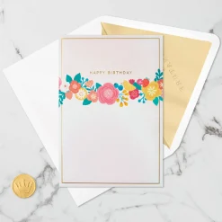 Every Good Thing Floral Cake 3D Pop-Up Birthday Card