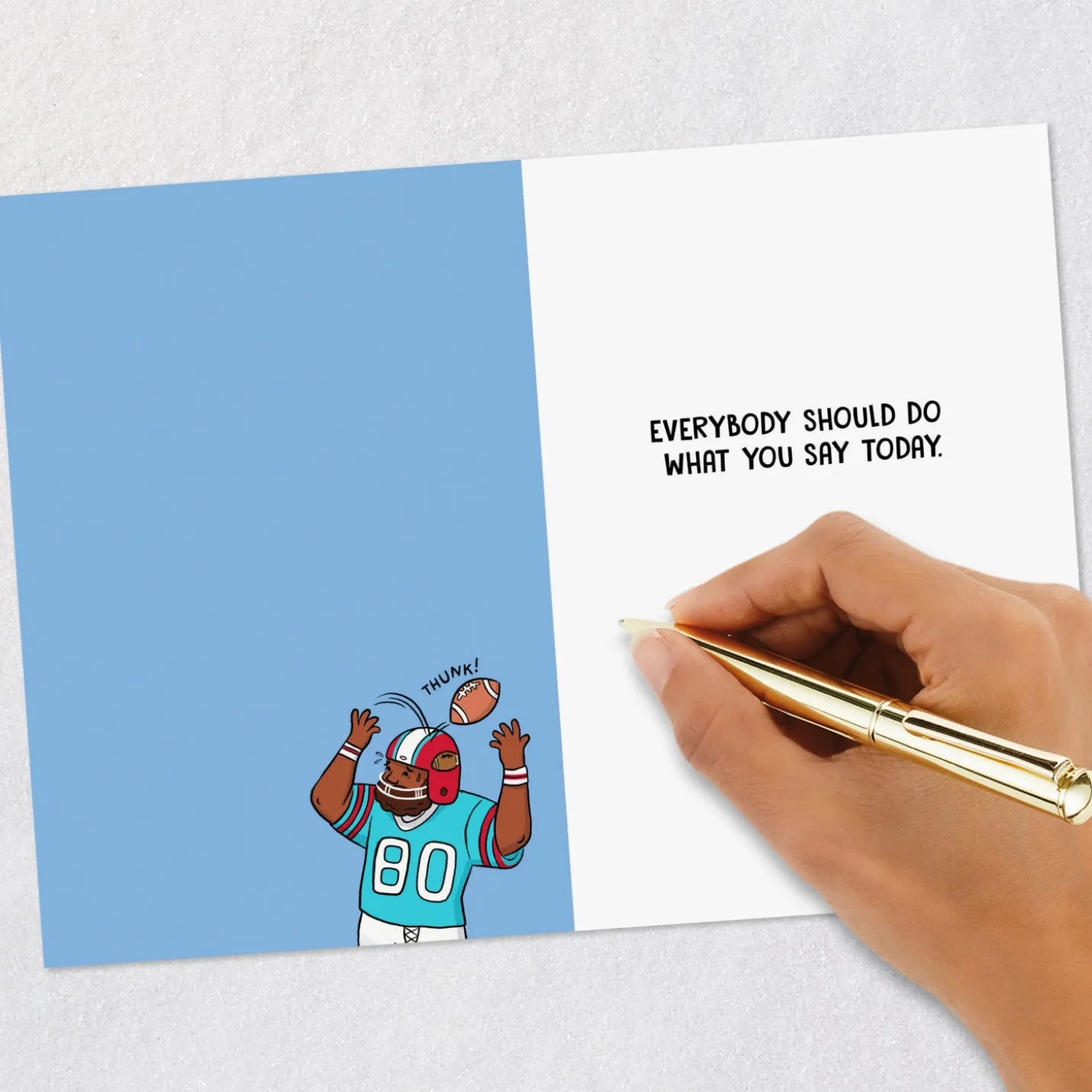Everybody Should Do What You Say Funny Birthday Card for Him