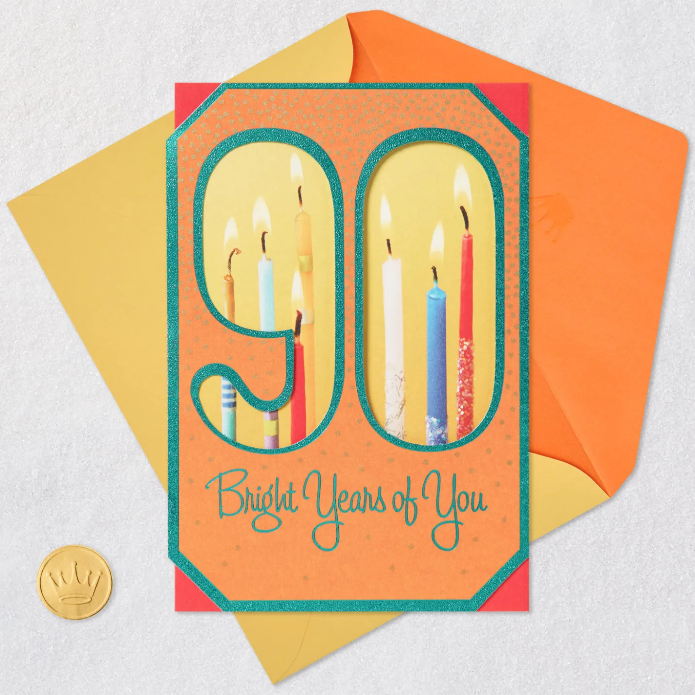 Every Candle Celebrates You 90th Birthday Card