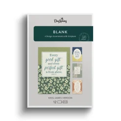 Every Good Gift Assorted Religious Blank Multi-Occasion Cards, Box of 12