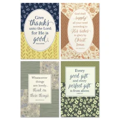Every Good Gift Assorted Religious Blank Multi-Occasion Cards, Box of 12