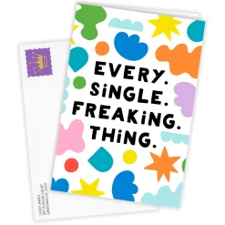 Every Single Freaking Thing Custom Love Card