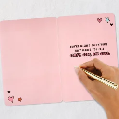 Everything Comfy, Cozy and Good Birthday Card