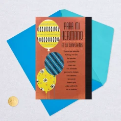 Everything You Wish For Spanish-Language Birthday Card for Brother