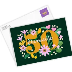 Every Year of You Custom 50th Birthday Card