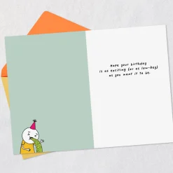 Exciting or Low-Key, You Choose Funny Birthday Card