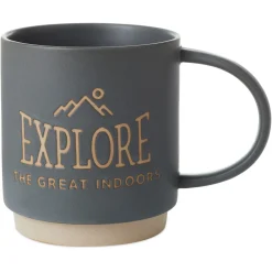Explore Indoors Funny Mug, 16 oz.