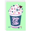 Extra Fancy Coffee Custom Birthday Card