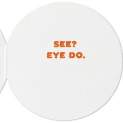 Eye Love You Paper Craft Halloween Card With Mini Card