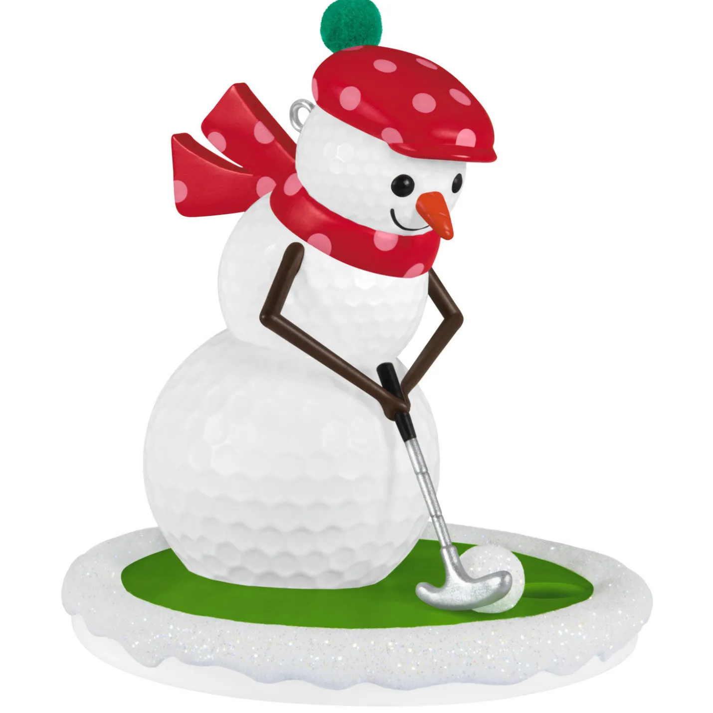 Eye on the Snowball Ornament