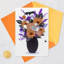 Fa-Boo-Lous Floral Halloween Card