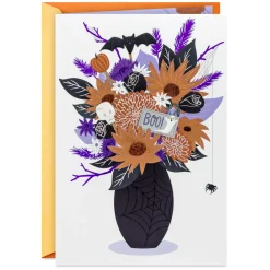 Fa-Boo-Lous Floral Halloween Card