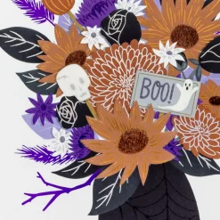 Fa-Boo-Lous Floral Halloween Card