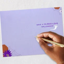 Fa-Boo-Lous Floral Halloween Card