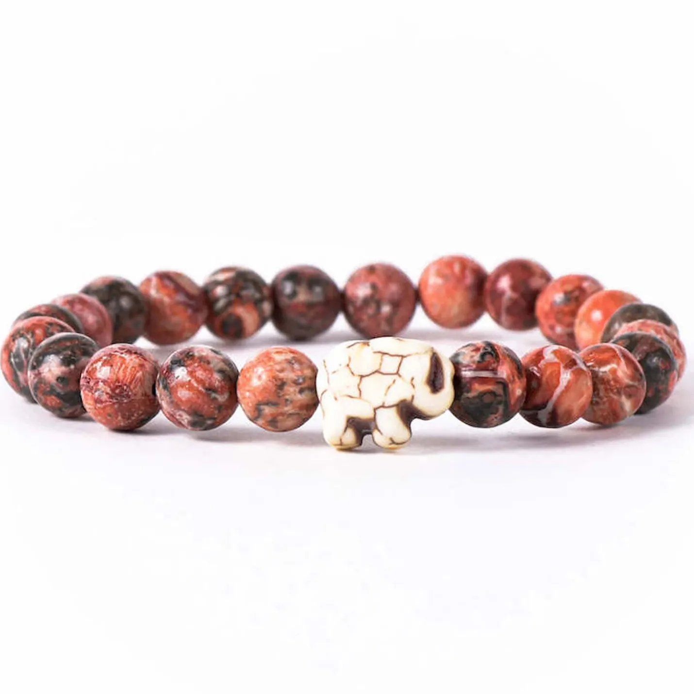 Fahlo Desert Stone Elephant Expedition Bracelet