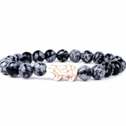 Fahlo Papillae Stone Polar Bear Venture Bracelet