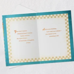 Family Is What Matters Birthday Card for Relative