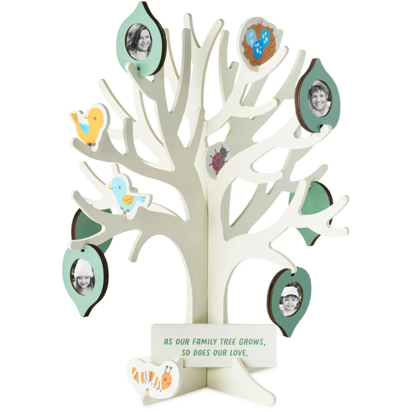 Family Tree With Picture Frames Nursery Decor, 14"