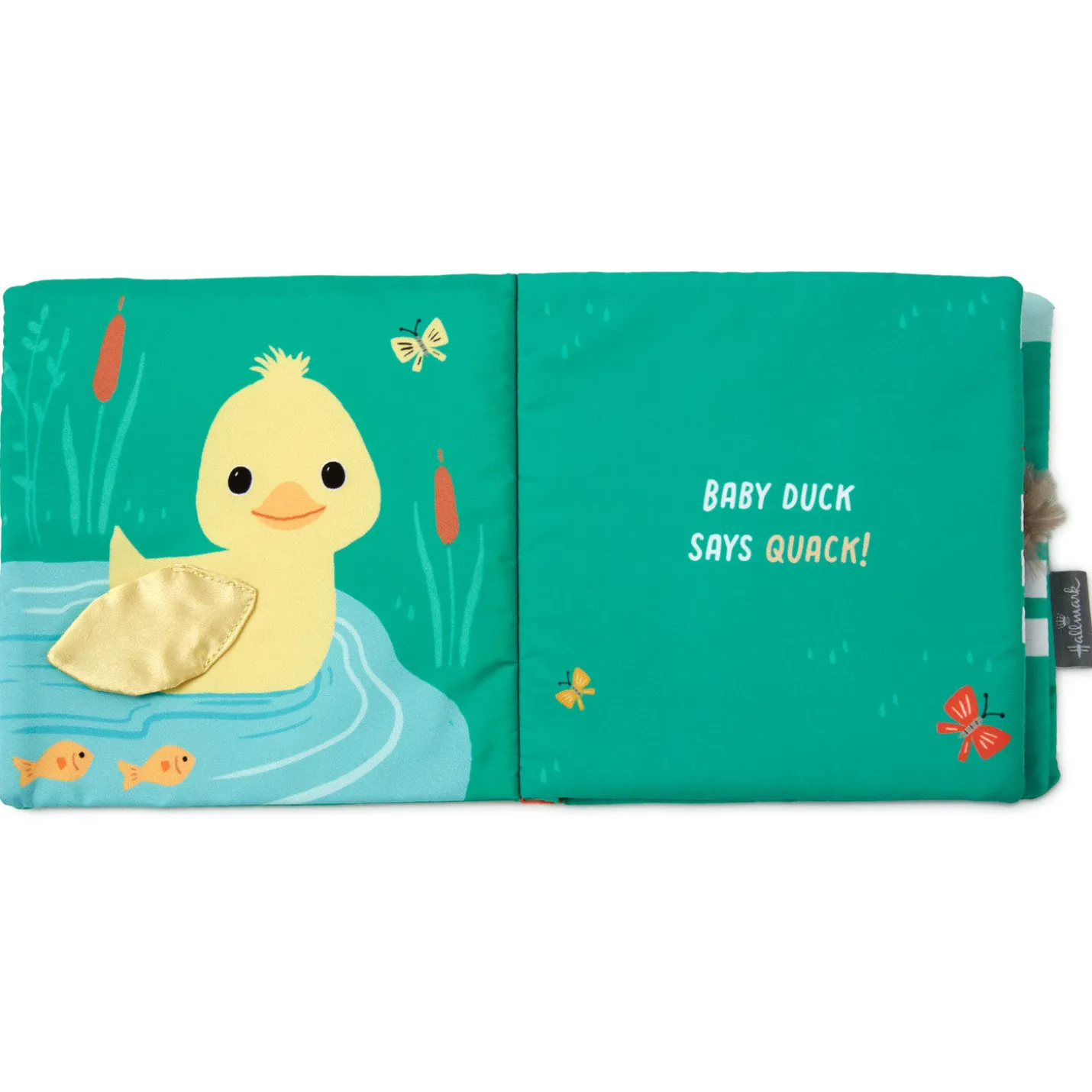 Farm Friends Touch-and-Feel Fabric Book for Kids