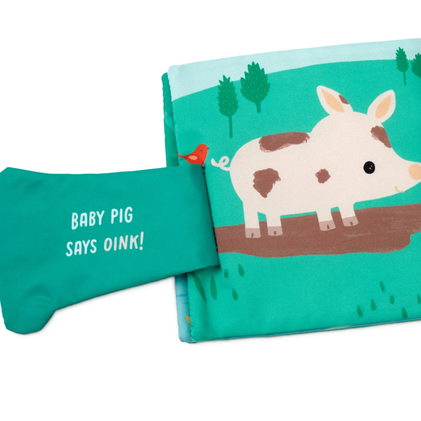Farm Friends Touch-and-Feel Fabric Book for Kids