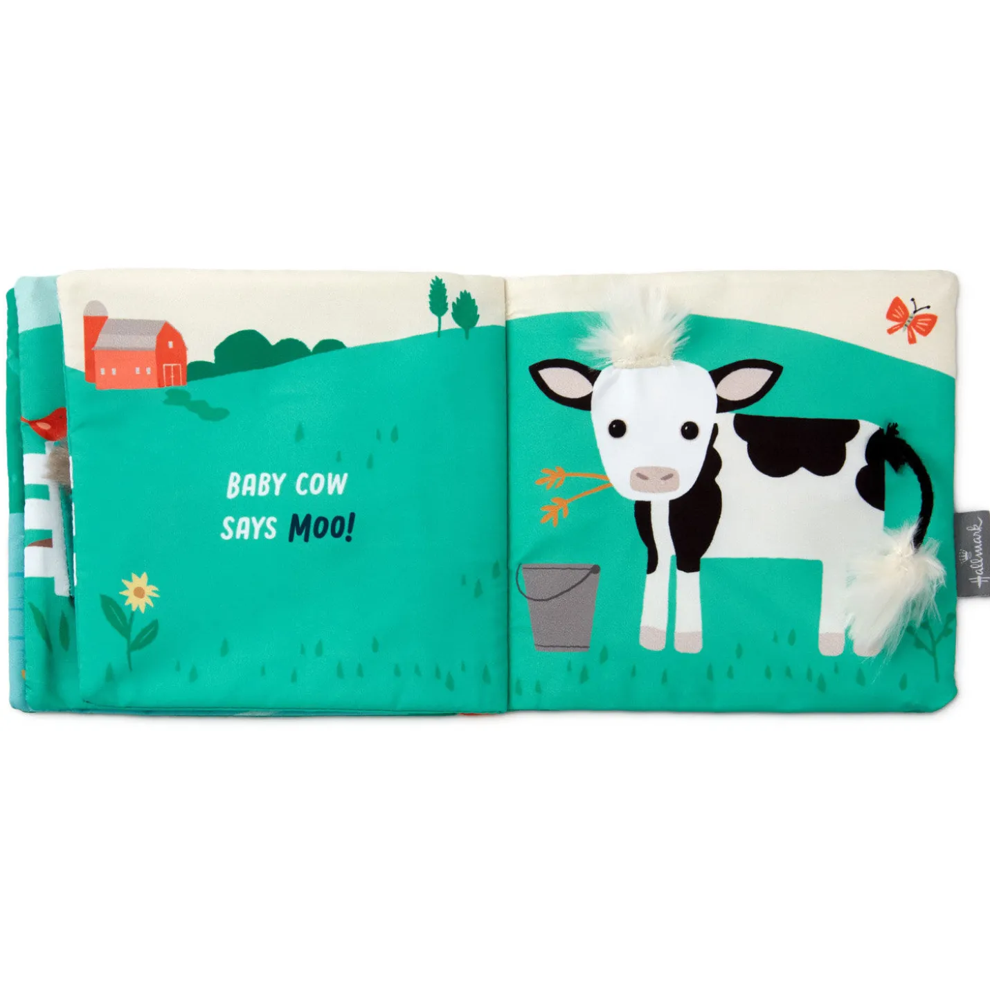 Farm Friends Touch-and-Feel Fabric Book for Kids