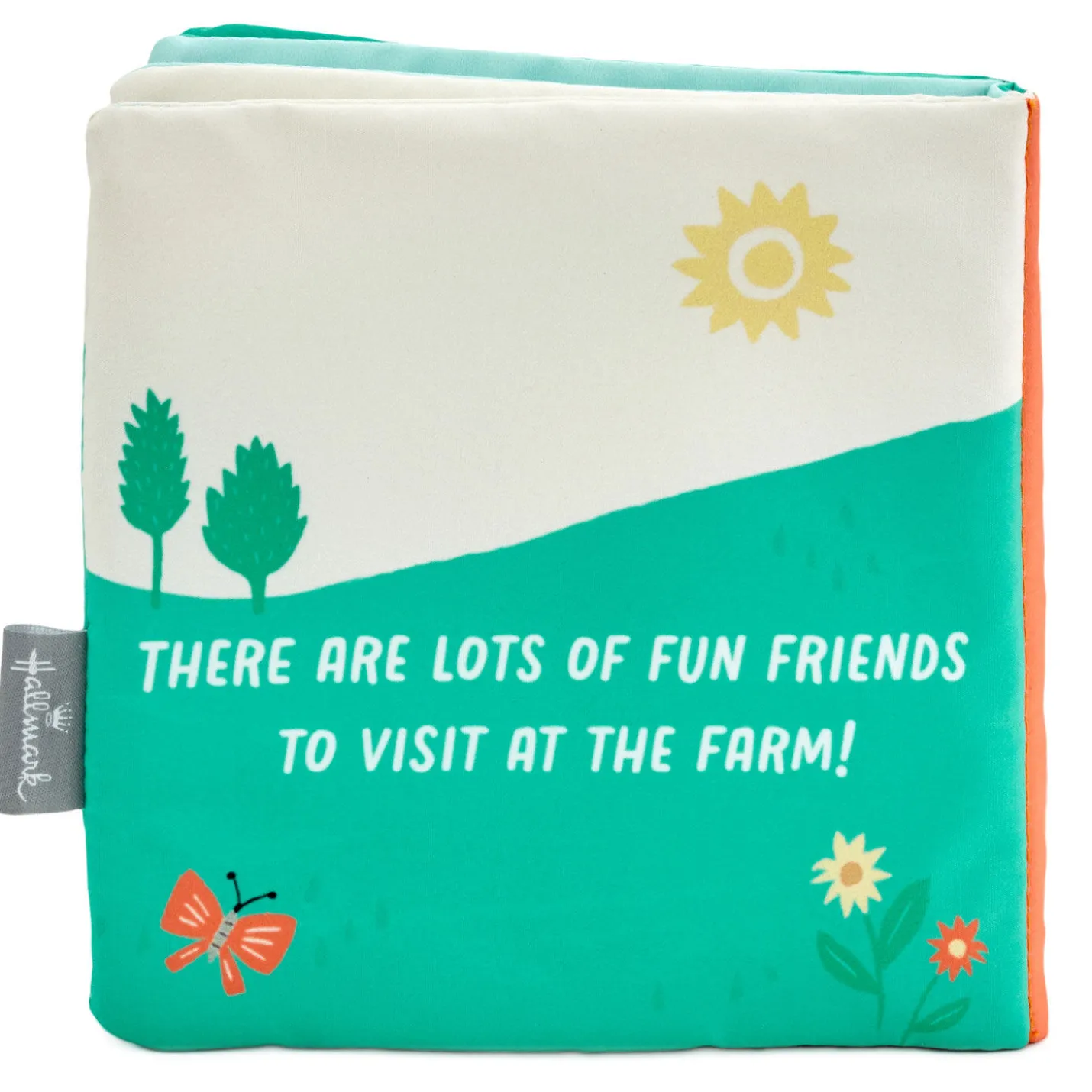 Farm Friends Touch-and-Feel Fabric Book for Kids