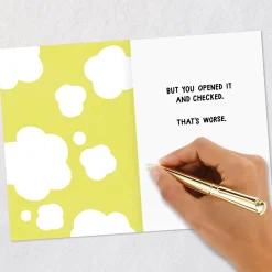 Fart in a Card Funny Birthday Card