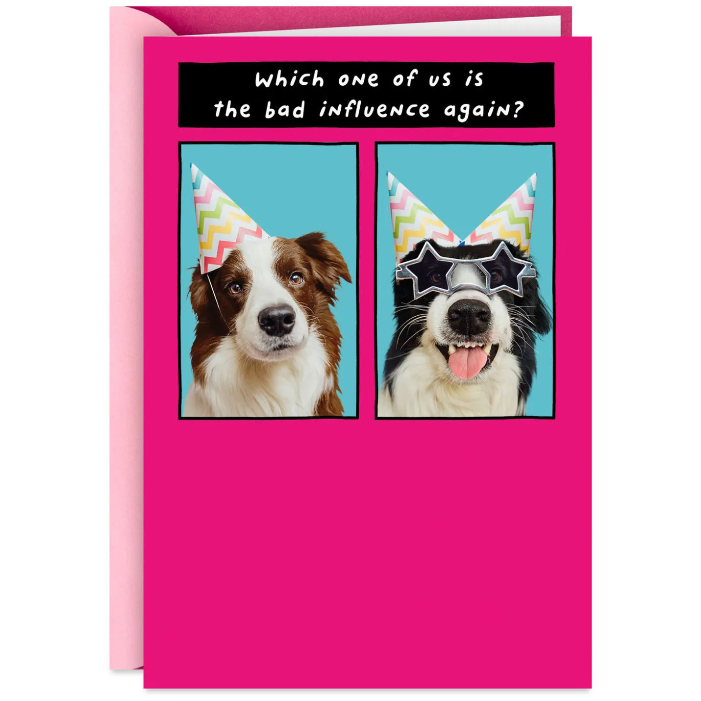 Favorite Bad Influence Funny Birthday Card for Sister