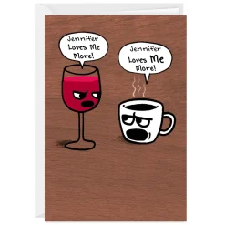 Feel the Love Today Funny Custom Card