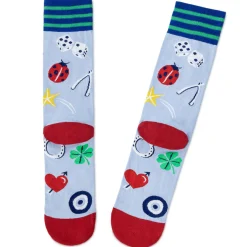 Feeling Lucky Novelty Crew Socks