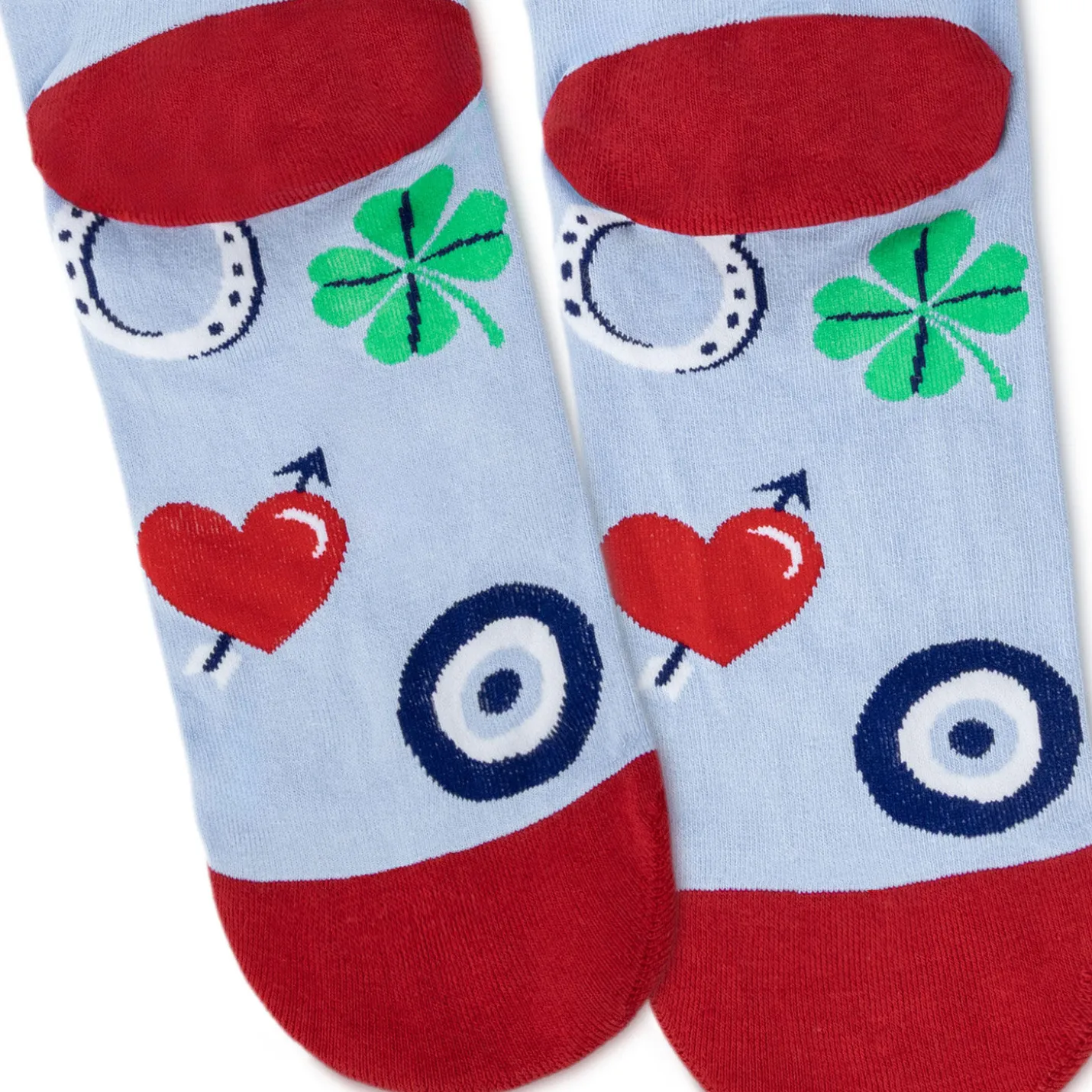 Feeling Lucky Novelty Crew Socks