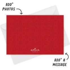 Feliz Navidad Retro Lettering Christmas Photo Card