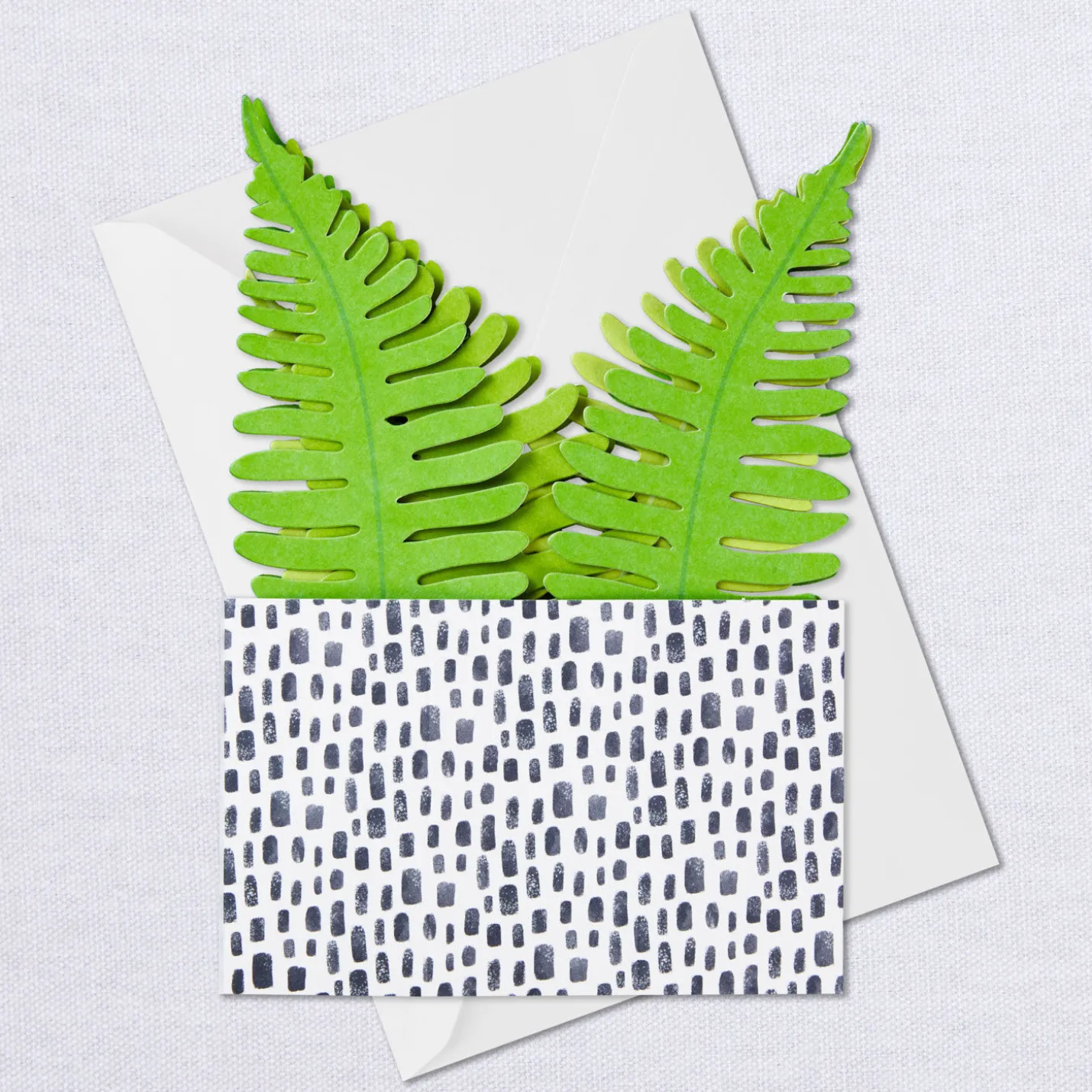 Fern Rooting for You 3D Pop-Up Thinking of You Card